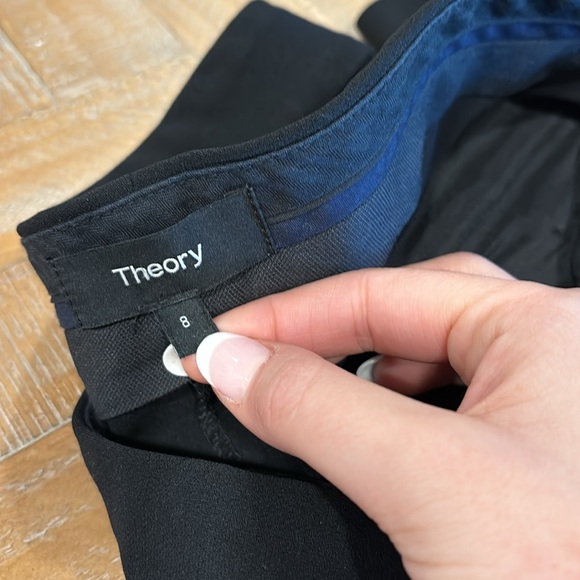 Theory Ibbey Admiral Crepe Straight Pants - Picture 5 of 9